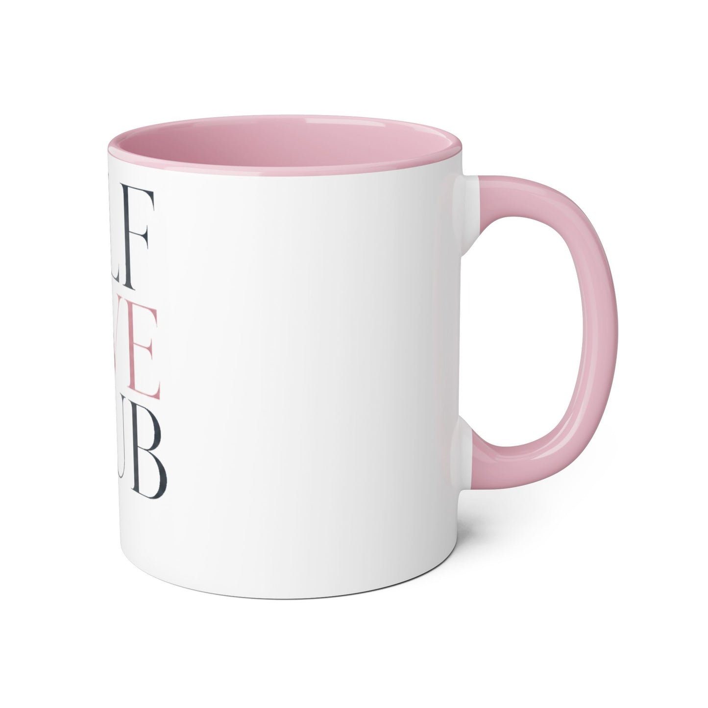 Self Love Club Accent Mug
