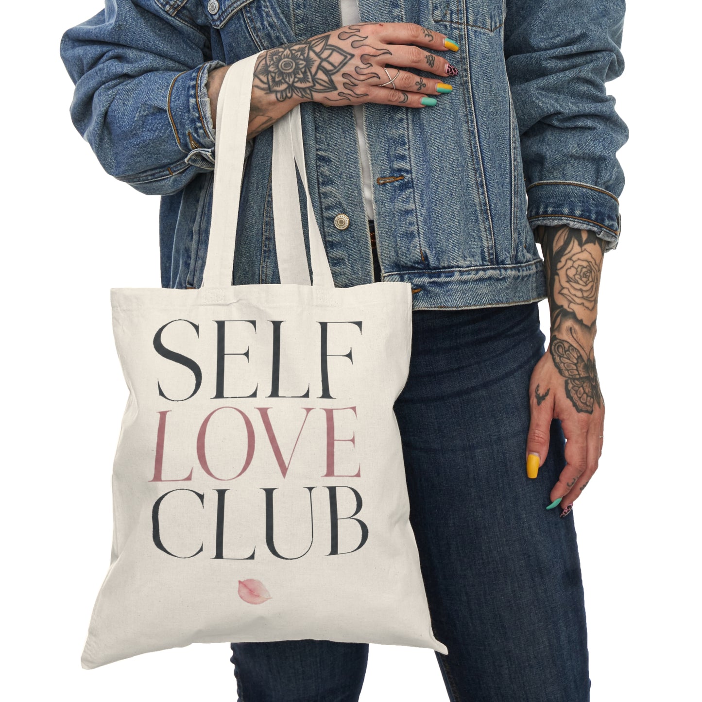 Self Love Club Canvas Tote