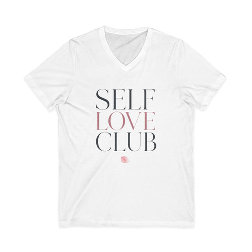 Self Love Club V-Neck Tee