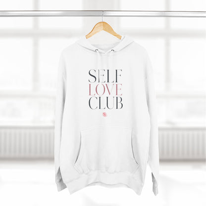 Self Love Club Three-Panel Hoodie
