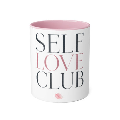 Self Love Club Accent Mug