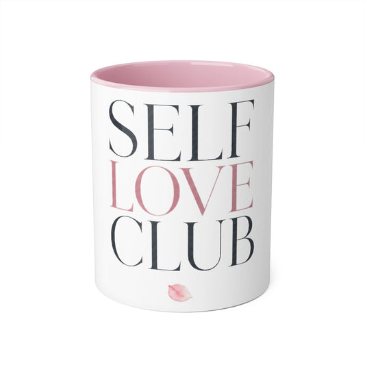 Self Love Club Accent Mug