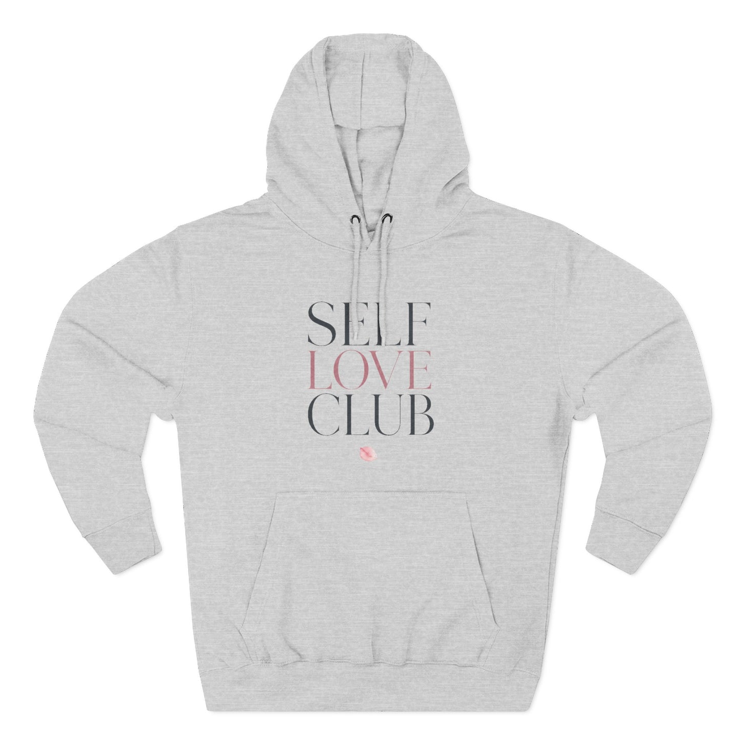 Self Love Club Three-Panel Hoodie