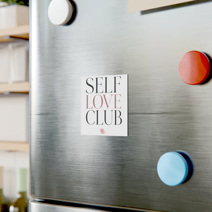 Self Love Club Square Magnet