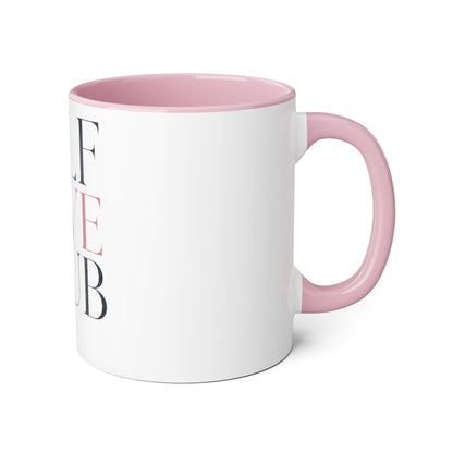 Self Love Club Accent Mug