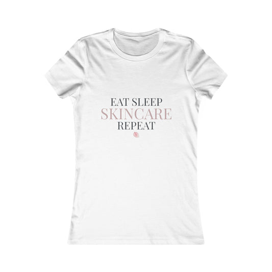 Eat Sleep Skincare Repeat Women's Tee