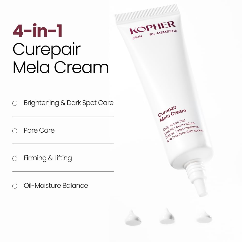 Kopher Curepair Mela Cream — packaging detail