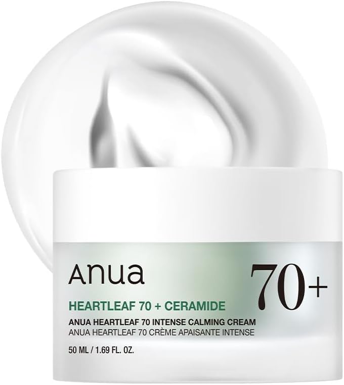 Anua Heartleaf 70% Intense Calming Cream 50ml jar