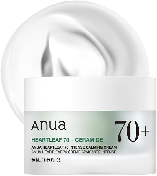 Anua Heartleaf 70% Intense Calming Cream 50ml jar