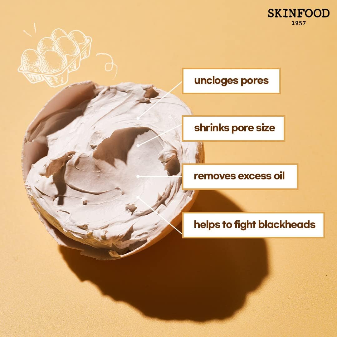 SKINFOOD Egg White Pore Mask [120g]