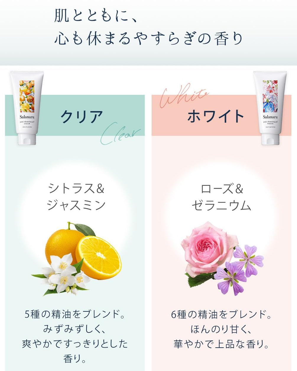 Salanaru Rose & Geranium Gel — alternate view
