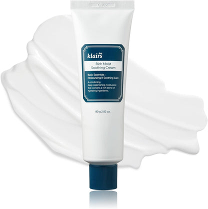 Klairs Rich Moist Soothing Cream Jumbo 80ml tube