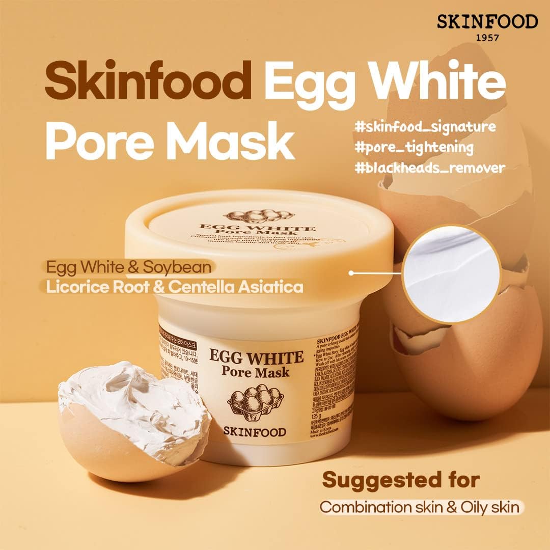 Skinfood Egg White Pore Mask — packaging detail