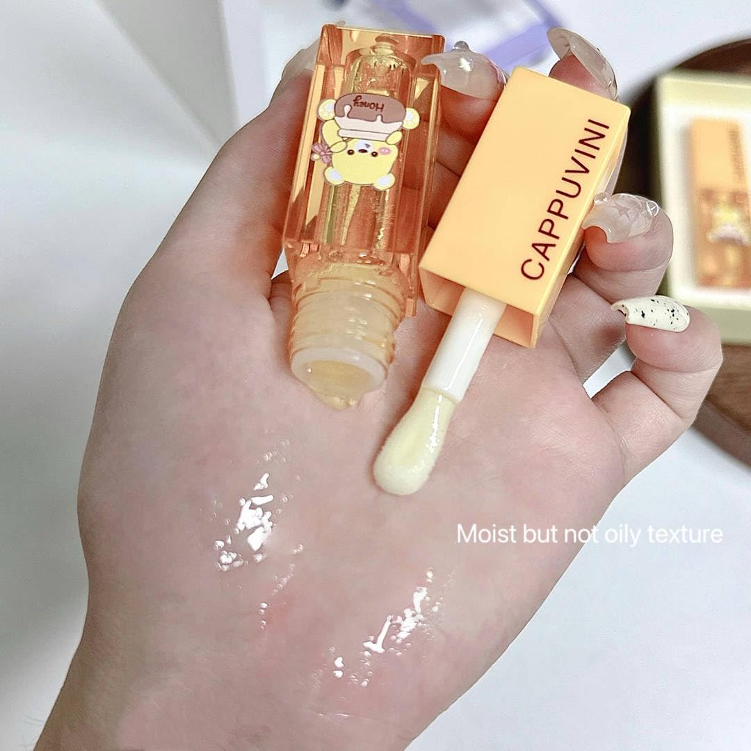 Cappuvini Honey Lip Oil — packaging detail
