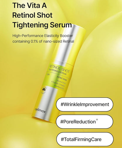 Celimax Vita-A Retinol Shot Serum — packaging detail