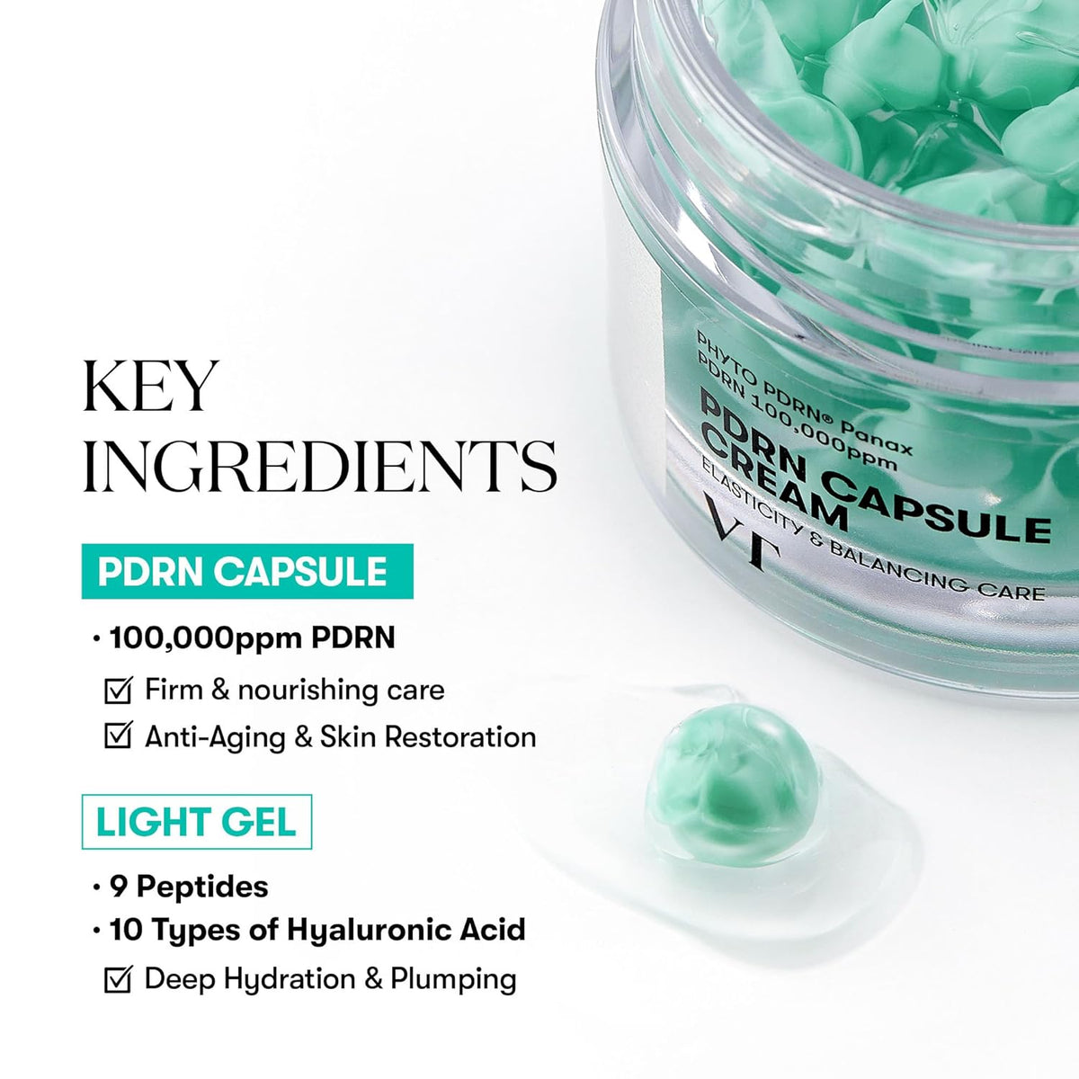 VT PDRN Capsule Cream — packaging detail
