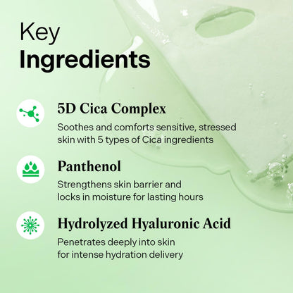 Torriden Balanceful Cica Mask [25ml x 10 pcs]