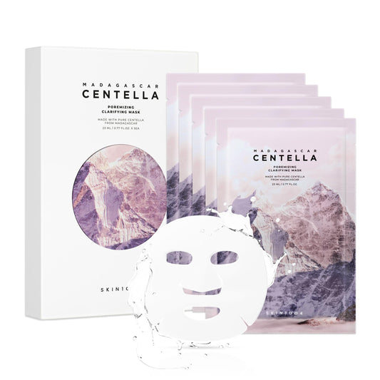 SKIN1004 Centella Poremizing Clarifying Mask, 5 sheets