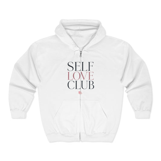 Self Love Club Zip Hoodie