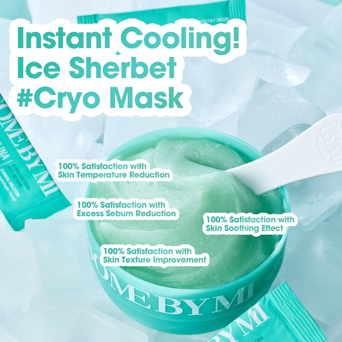 Some By Mi Spirulina Sherbet Mask — packaging detail
