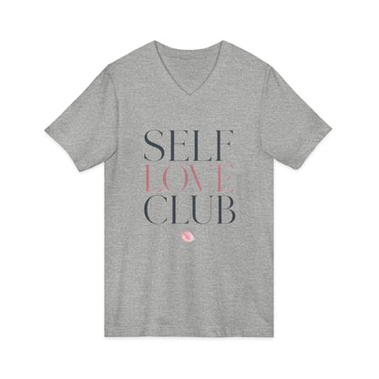 Self Love Club V-Neck Tee