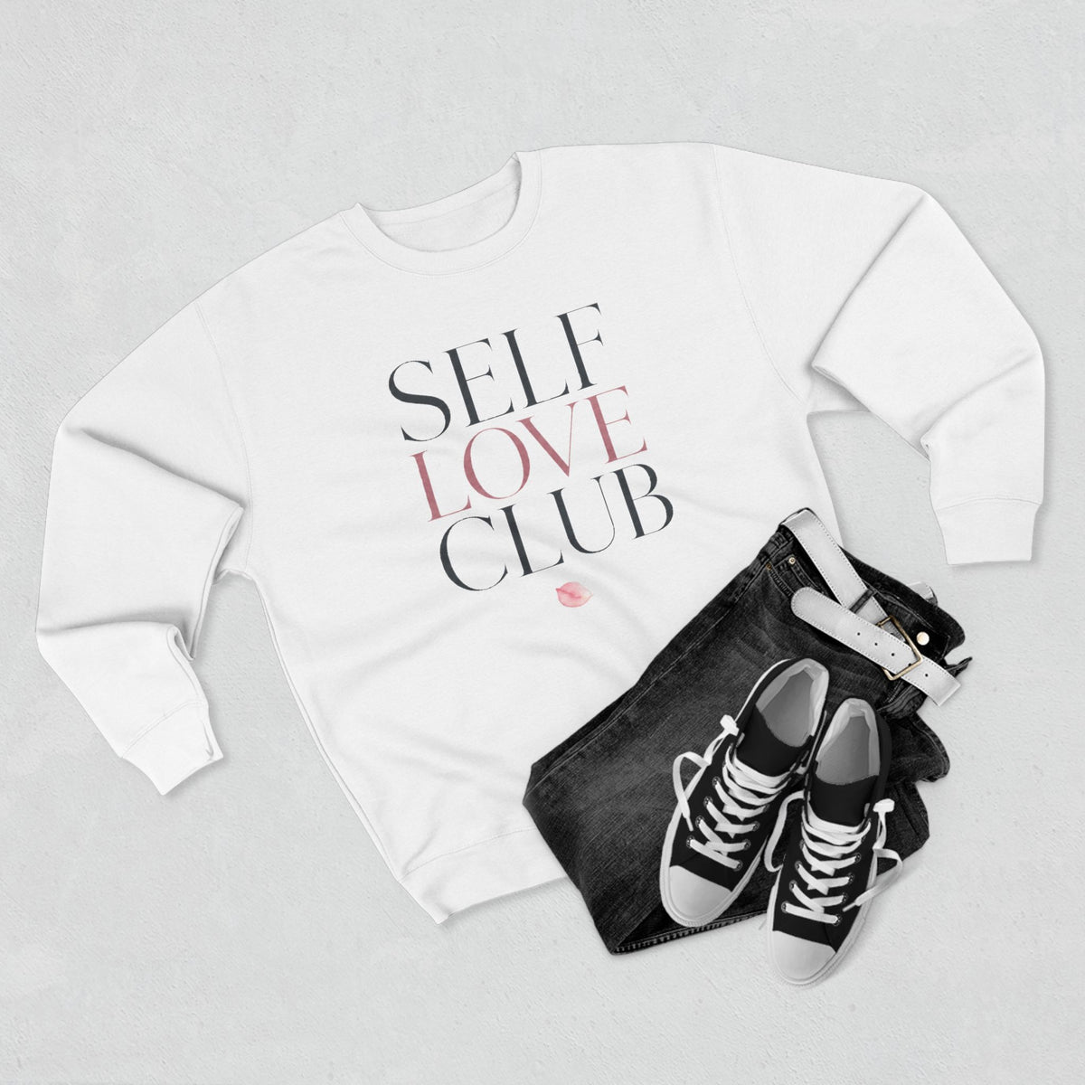 Self Love Club Fleece Crewneck