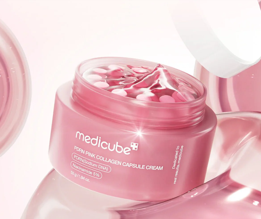 Medicube PDRN Pink Collagen Capsule Cream 55g jar