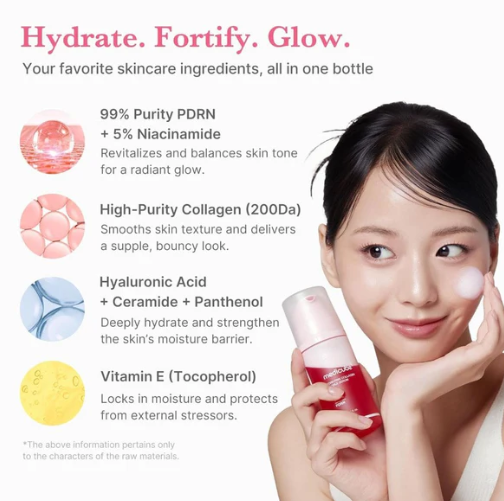 Medicube PDRN Pink Collagen Bubble Serum [95ml]