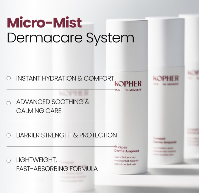 Kopher Curepair Derma Ampoule — packaging detail