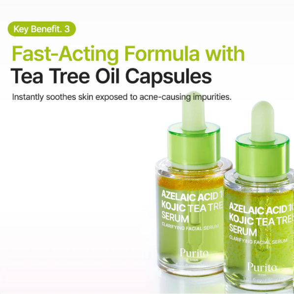 Purito SEOUL Azelaic Acid 10 Kojic Tea Tree Serum [30ml]