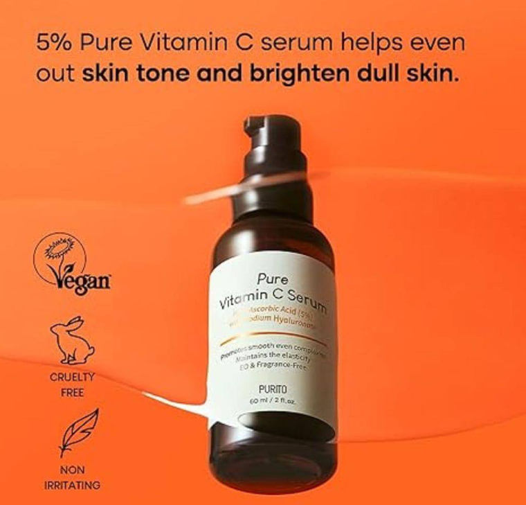 Purito Pure Vitamin C Serum — packaging detail