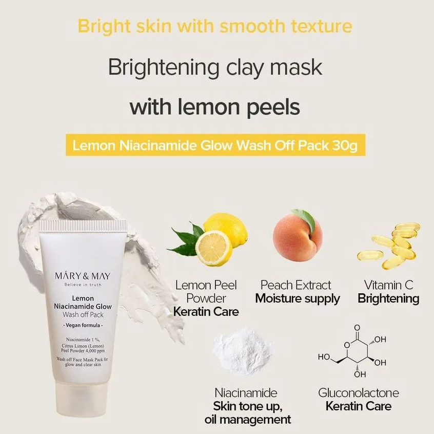 Mary&May Vegan Wash Off Mask Mini Gift Set