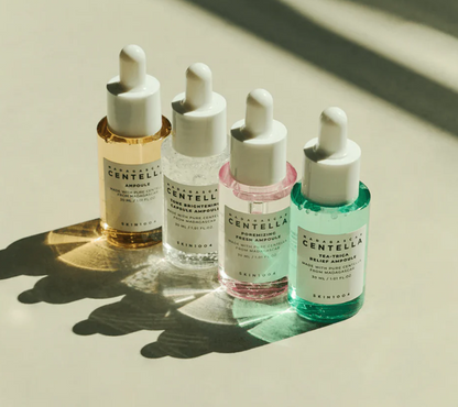 SKIN1004 Madagascar Centella Ampoule Kit, four 30ml bottles