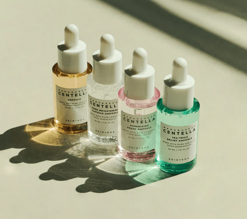 SKIN1004 Madagascar Centella Ampoule Kit, four 30ml bottles