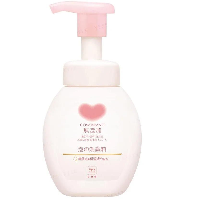 Cow Brand Non Additive Foaming Facial Cleanser 160ml