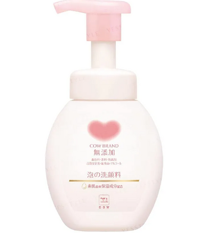 Cow Brand Additive Free Moisture Foam Wash 160ml pump