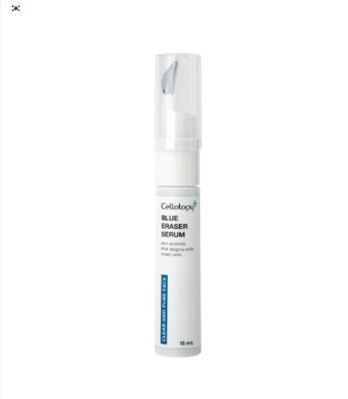 Cellology Blue Eraser Serum — packaging detail