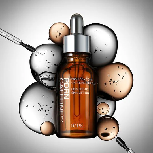 IOPE PDRN Caffeine Shot Set — packaging detail