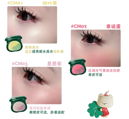 Leemember Dual Color Powder — swatch detail