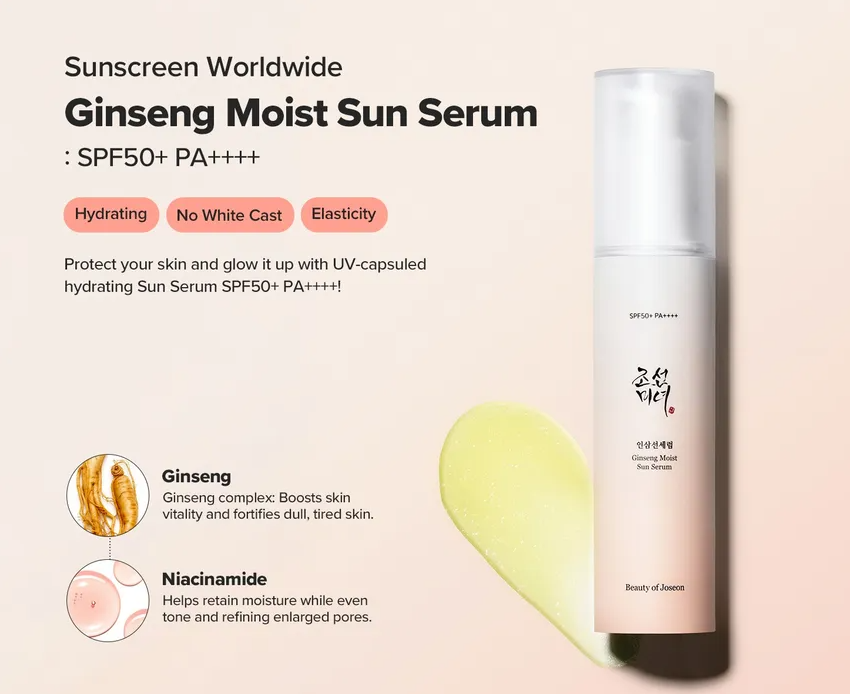 Beauty of Joseon Ginseng Moist Sun Serum — alternate view