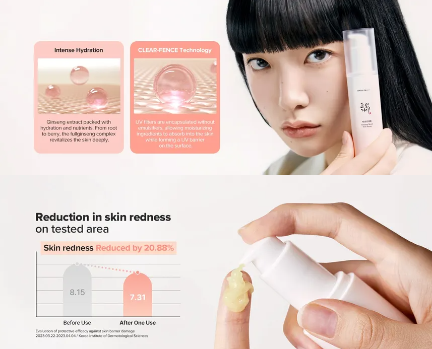 Beauty of Joseon Ginseng Moist Sun Serum — packaging detail