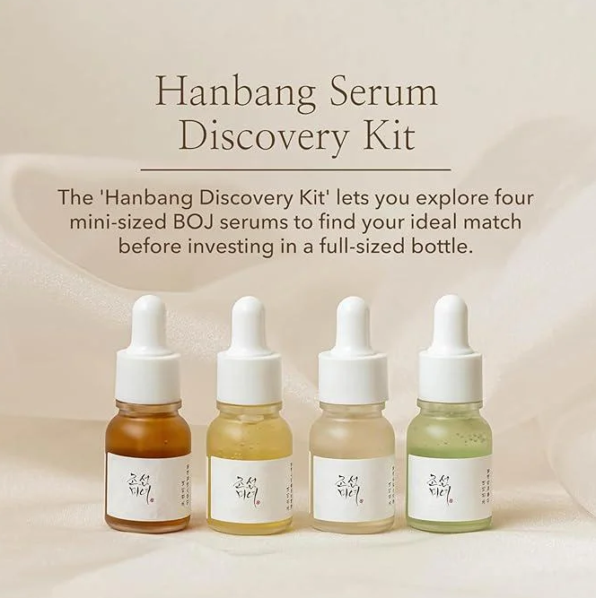 Beauty of Joseon Hanbang Serum Discovery Kit, four mini serums