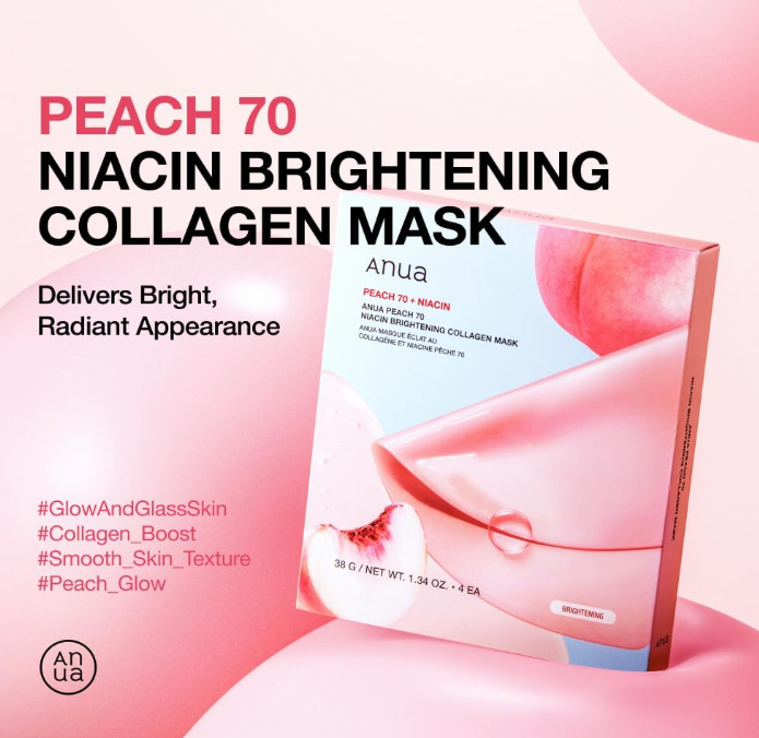 Anua Collagen Mask — sheet detail