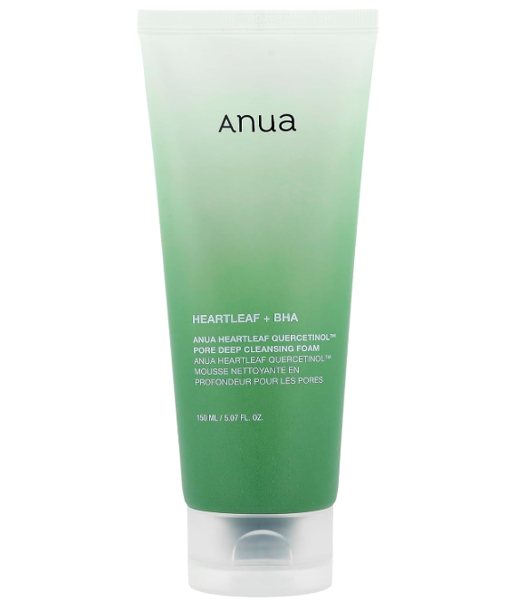 Anua Heartleaf Quercetinol Pore Deep Cleansing Foam 150ml