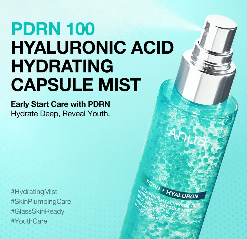 Anua PDRN Capsule Mist — packaging detail