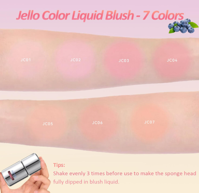 AZTK Jello Color Liquid Blush [5ml]