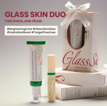 AXIS-Y Glass Skin Duo Set — contents detail