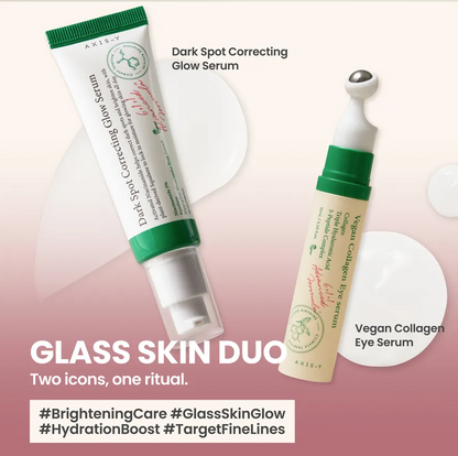 AXIS-Y Glass Skin Duo Set — packaging detail