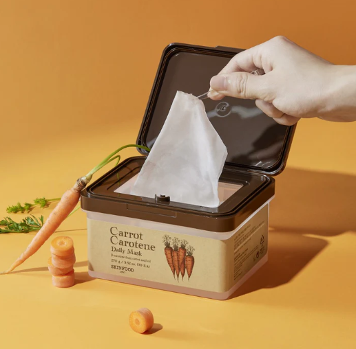 Skinfood Carrot Carotene Daily Mask, 30 sheets