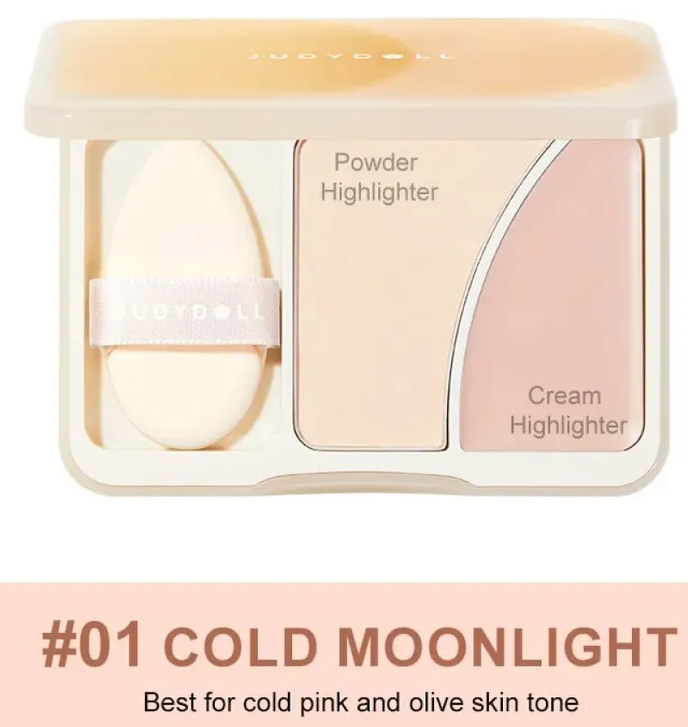 Judydoll Dual-Color Highlighter — packaging detail